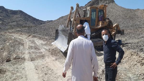 بازگشایی26 کیلومتر محور سخت گذر روستایی در سراوان بازگشایی26 کیلومتر محور سخت گذر روستایی در سراوان